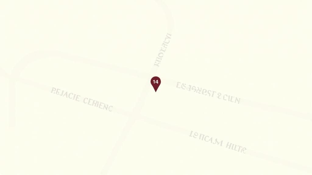 Map of Ember Calligraphy studio location at 14 Regent's Row, Suite 201, London